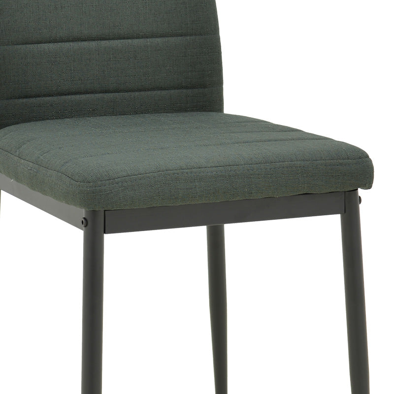 Scaun confort Parker Antracit & metal, Negru, 39x48x95 cm - Antracit