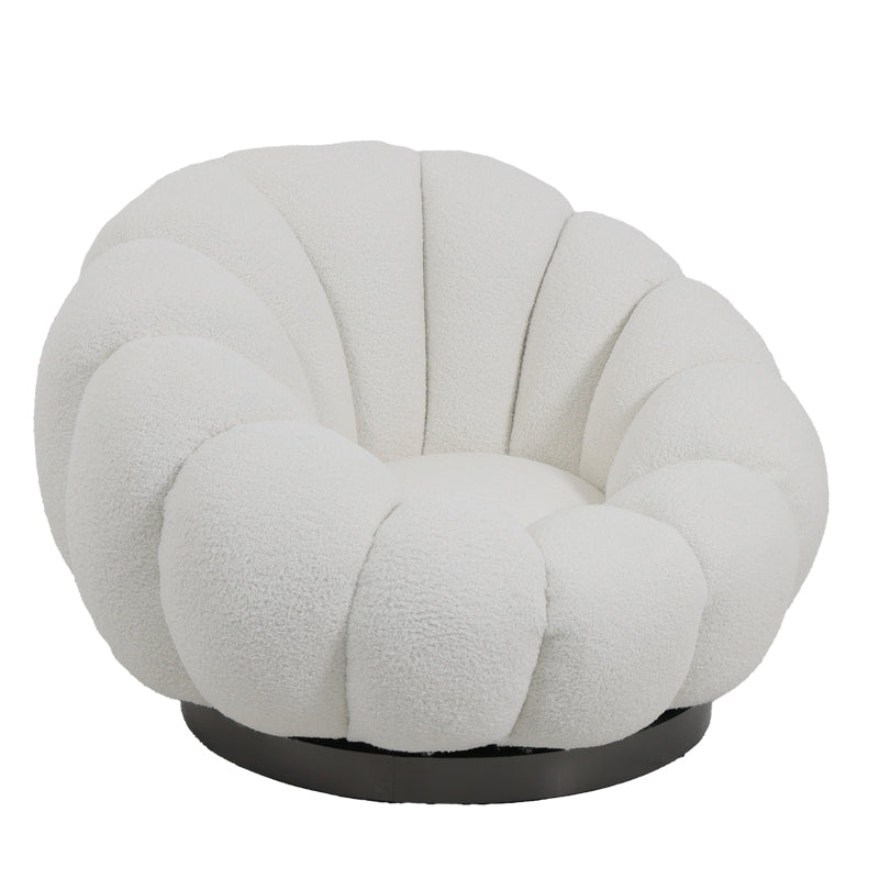 Scaun cu brate pivotant Nester, Diverse culori, 98x97x69 cm - Alb