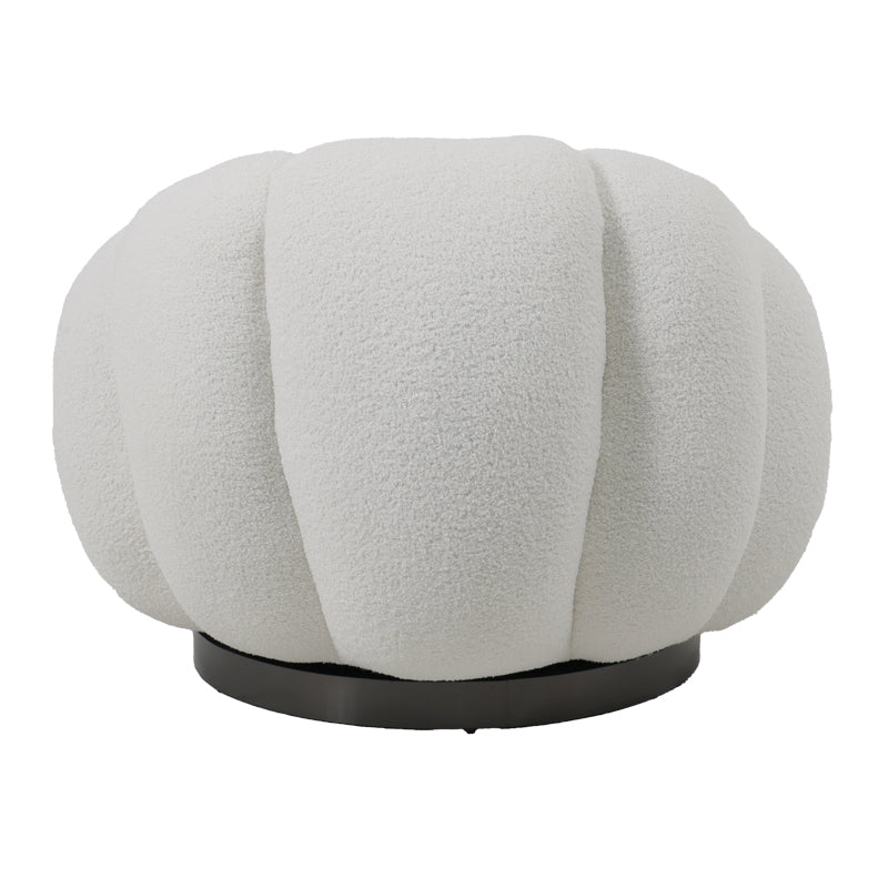 Scaun cu brate pivotant Nester, Diverse culori, 98x97x69 cm - Alb