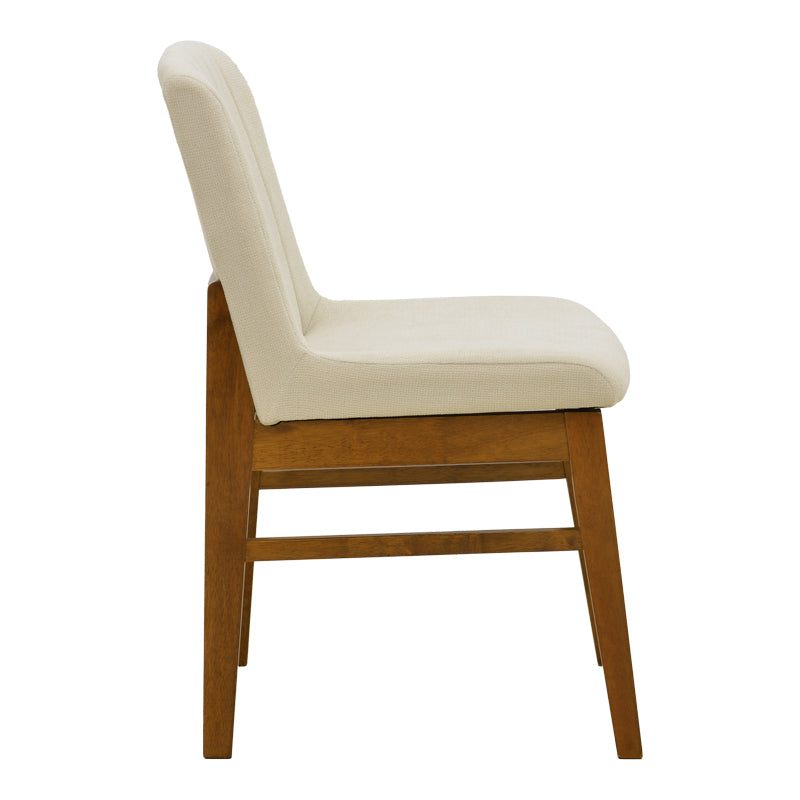 Scaun Dalby, Lemn rubberwood, 50x45x86 cm - Crem-Nuc