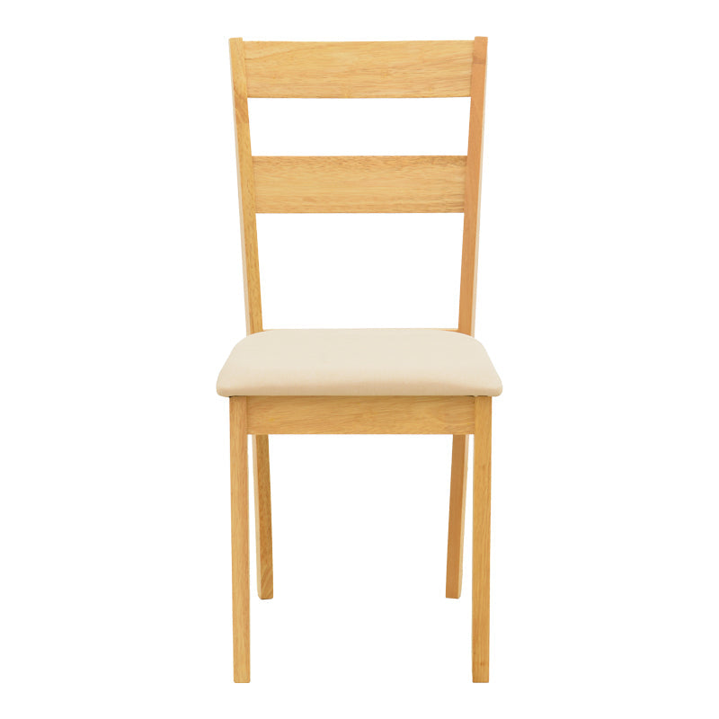 Scaun Dallan chair, Alb - Natural, 40x48x89 cm - Natural