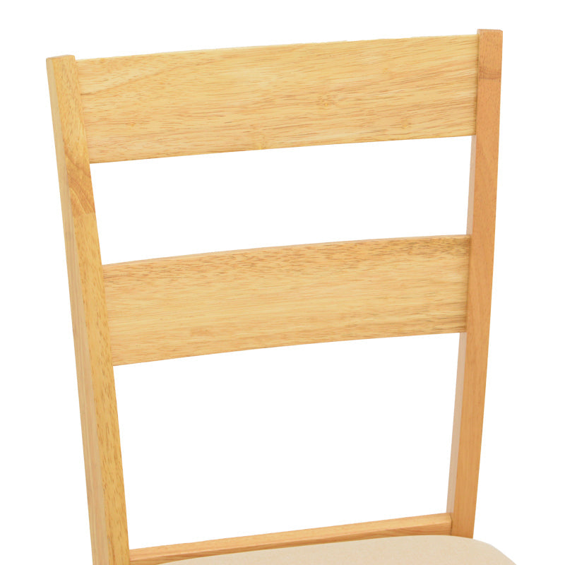 Scaun Dallan chair, Alb - Natural, 40x48x89 cm - Natural