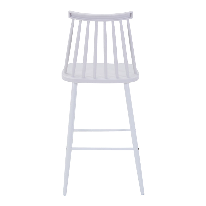 Scaun de bar Aurora I, Alb, 42x47x99 cm