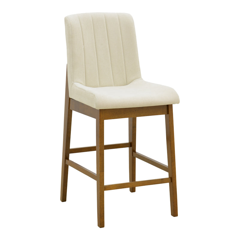 Scaun de bar Dalby, Lemn rubberwood, 50x45x103 cm - Nuc-Crem
