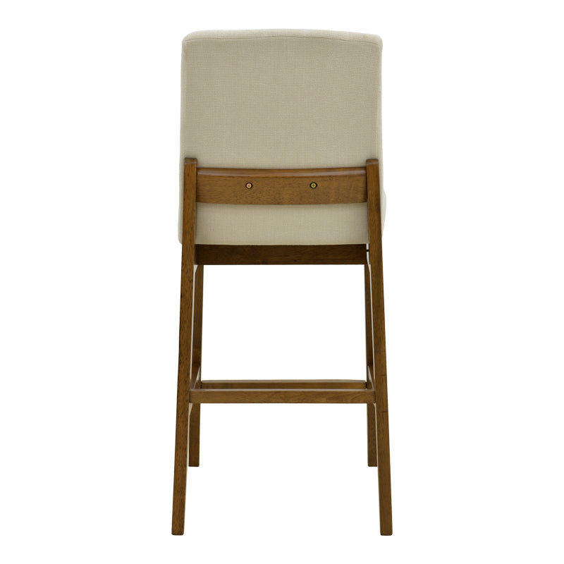 Scaun de bar Dalby, Lemn rubberwood, 50x45x103 cm - Nuc-Crem