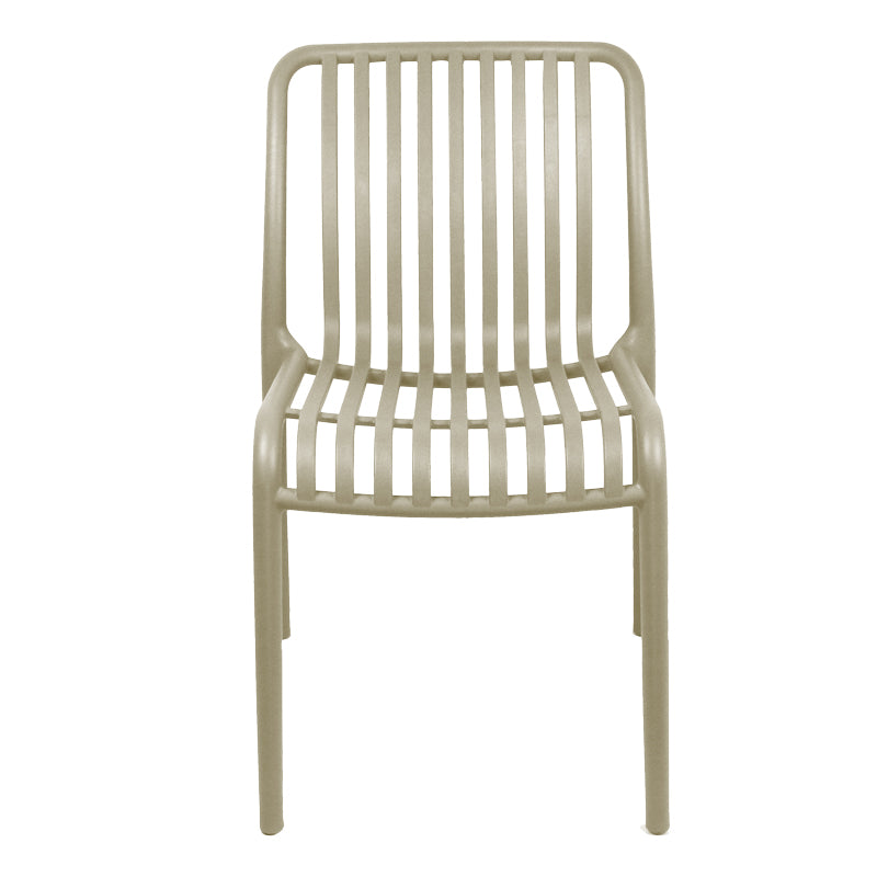Scaun exterior Laudre, Crem, 40x53x79 cm