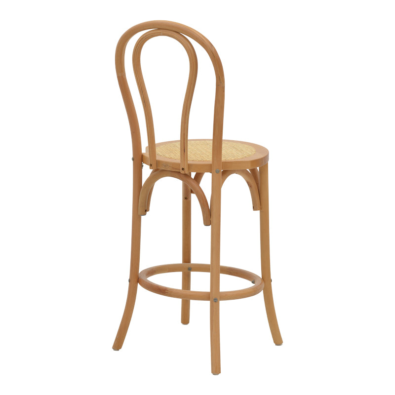 Scaun de bar Thonet lemn Natural de fag, 41x50x105 cm, imagine suplimentara