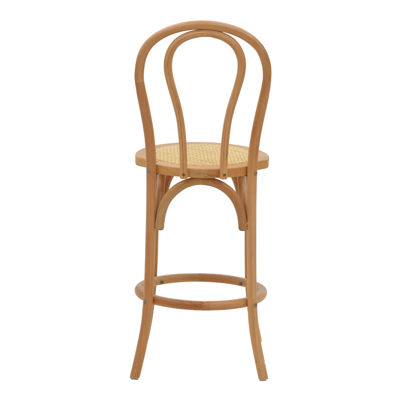 Scaun de bar Thonet lemn Natural de fag, 41x50x105 cm, foto produs