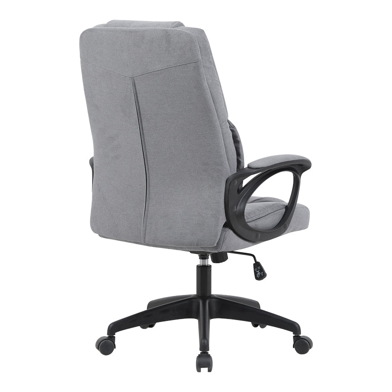 Scaun de birou directorial Kamora, stofa, 66x67x111 cm - Antracit