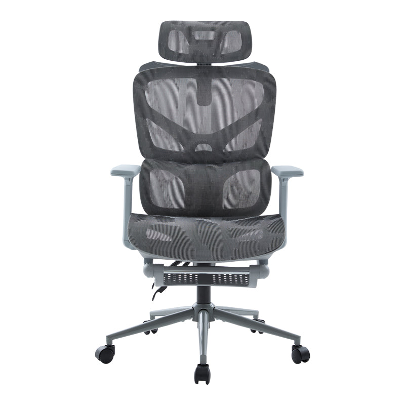 Scaun de birou directorial Vigo, 52x70x124 cm - Gri