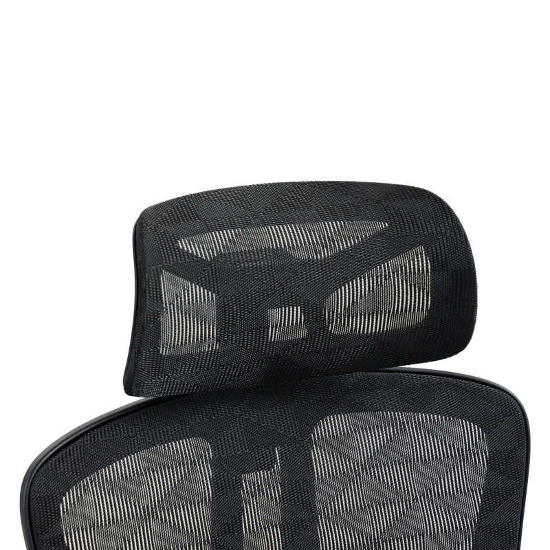 Scaun de birou ergonomic Jeffer, Mesh, Negru, 67x62x115-125 cm, foto produs 10
