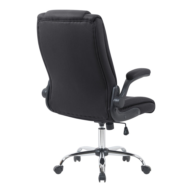 Scaun de birou ergonomic Kesla, PES, Negru, 65x65x113-121 cm