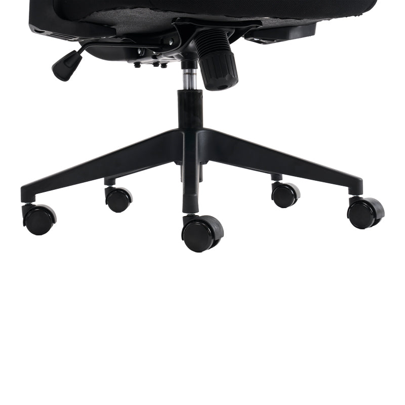 Scaun de birou ergonomic Manager, Mesh, negru, 67x64x120-128 cm
