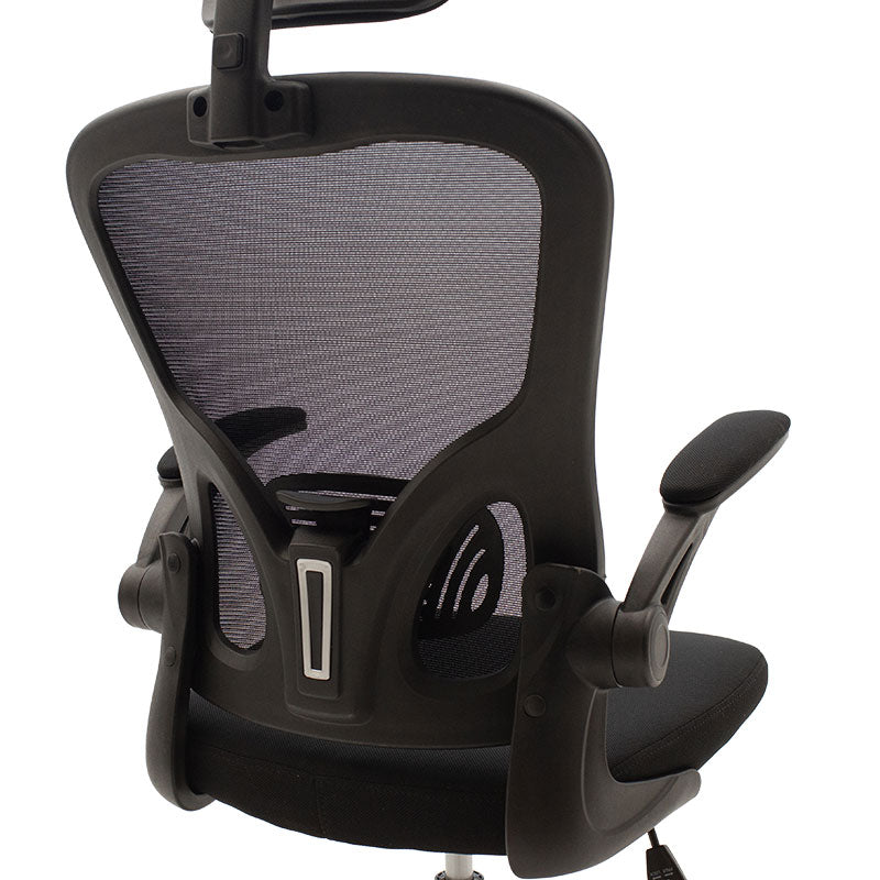 Scaun de birou Manager Ergoline cu plasa, neagra, 65x62 cm, foto produs 6
