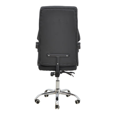 Scaun de birou manager Glorin negru pu, 60x68x128 cm, foto produs