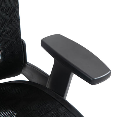 Scaun de birou manager Mergi plasa, neagra, 62x63x120 cm, foto produs 8