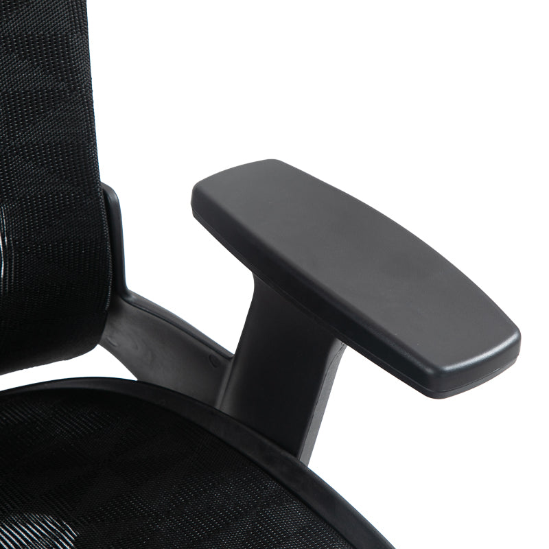 Scaun de birou manager Mergi plasa, neagra, 62x63x120 cm, foto produs 8