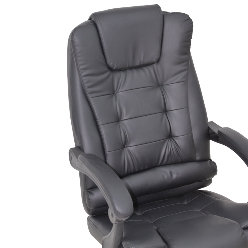 Scaun de birou Manager Toronsi, Bej - Negru, 60x68x128 cm - Negru
