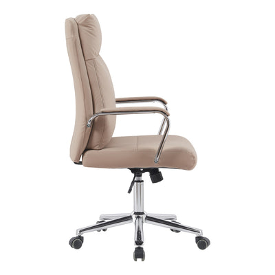 Scaun de birou pentru manager Siquel, cappuccino, 65x58 cm, detaliu produs