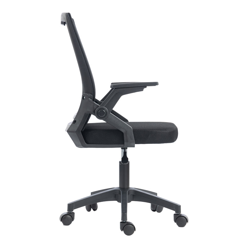 Scaun de birou Penza, 48x58x102 cm - Negru