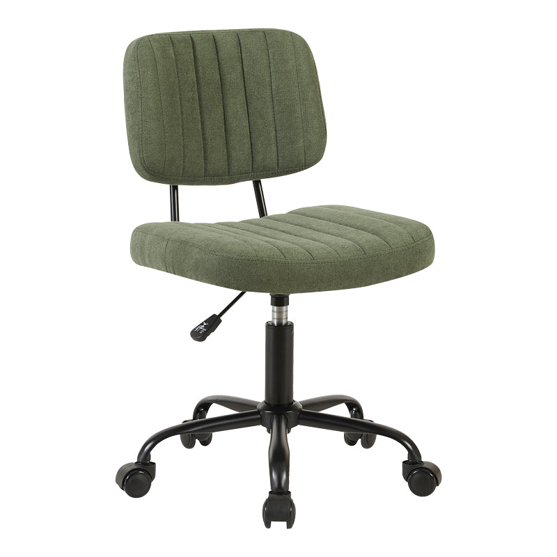 Scaun de birou reglabil Warra, Verde, 50x52x76-86 cm