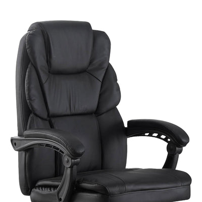 Scaun de birou Sanema, Negru, imagine produs 5