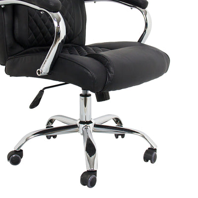 Scaun de birou Stoldi, Negru, imagine produs 7