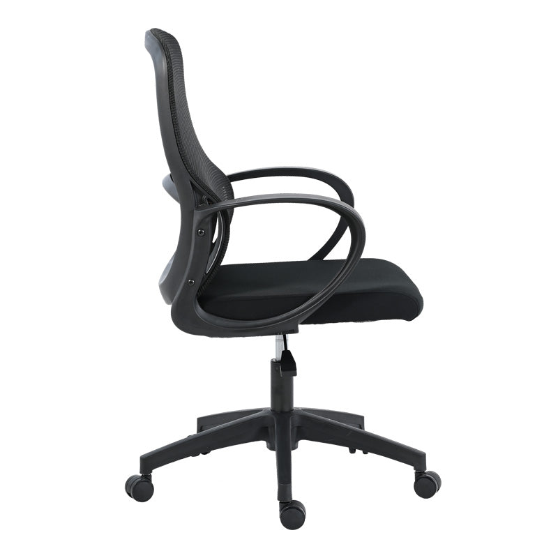 Scaun de birou Zuena, Negru, 61x58x93 cm