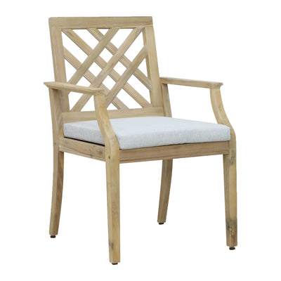 Scaun de gradina Bolen Bej 59x63x89 cm