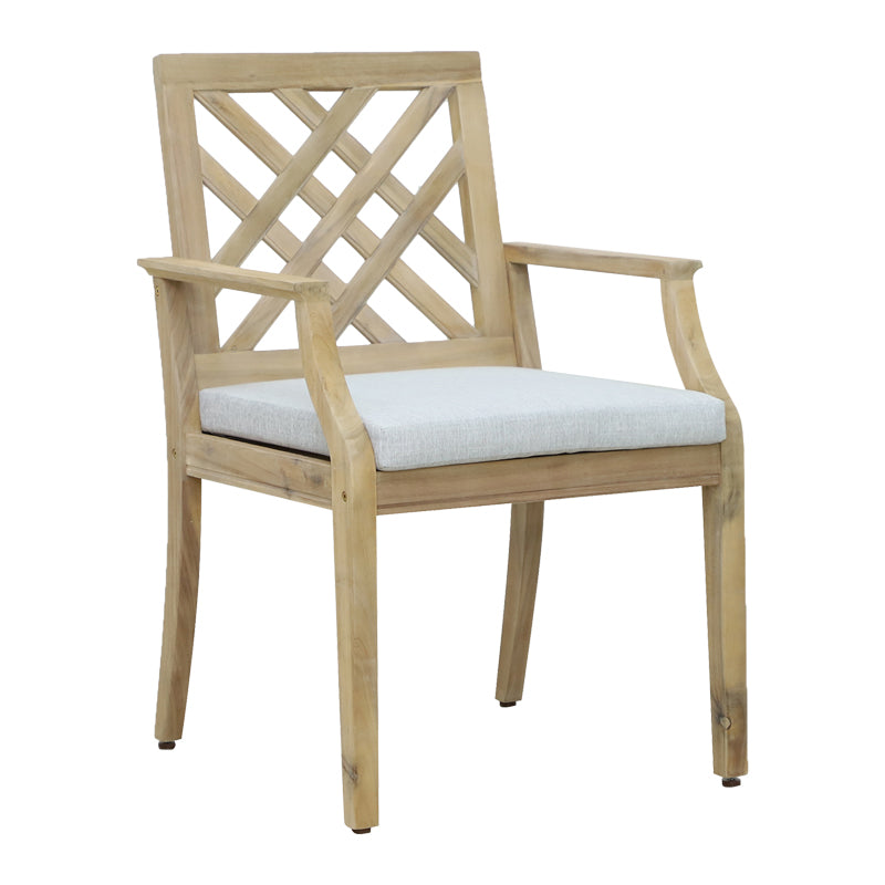 Scaun de gradina Bolen Bej 59x63x89 cm