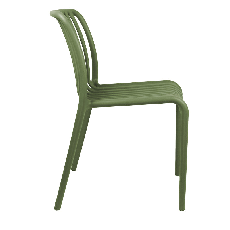 Scaun de gradina Zoi, verde inchis, 42x58x79 cm