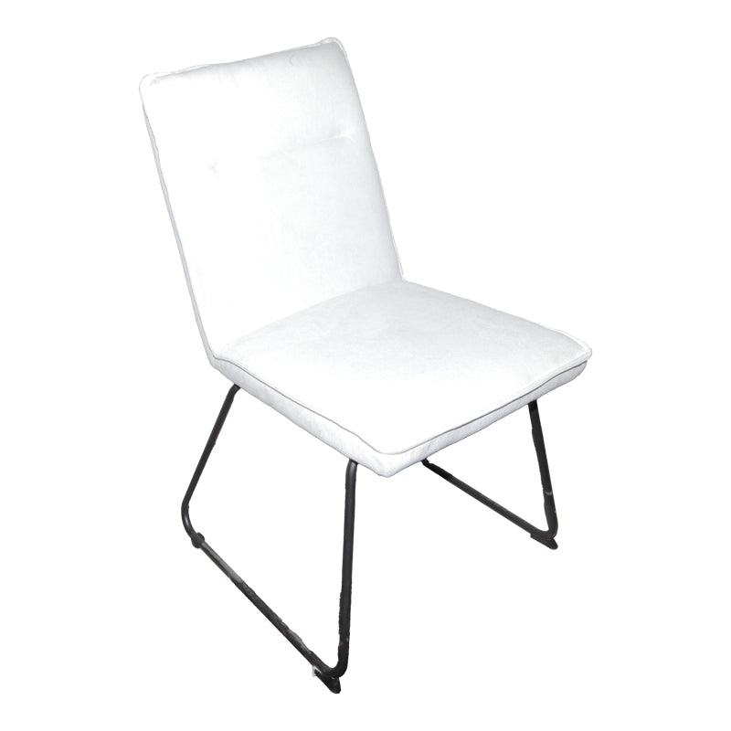 Scaun Essential bej cu tapiterie neagra, 54x59x89 cm
