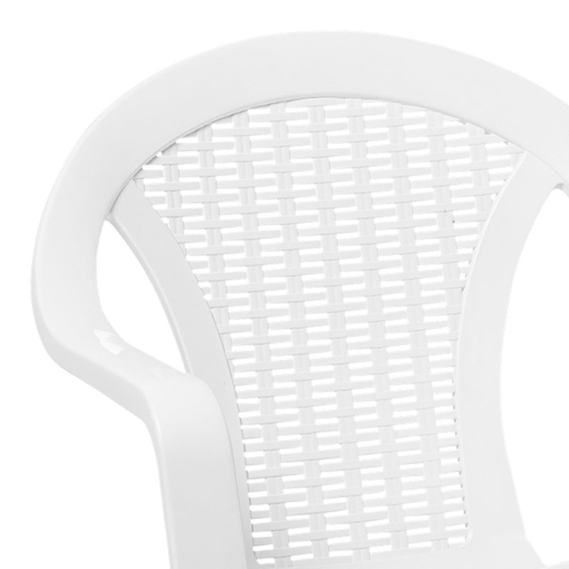 Scaun exterior Headway, Alb, 56x42x78 cm, imagine suplimentara