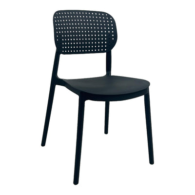 Scaun exterior Regande, Negru, 42x50x82 cm