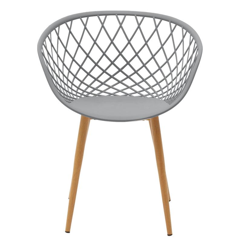 Scaun Ezra, 62x42x82 cm - Gri