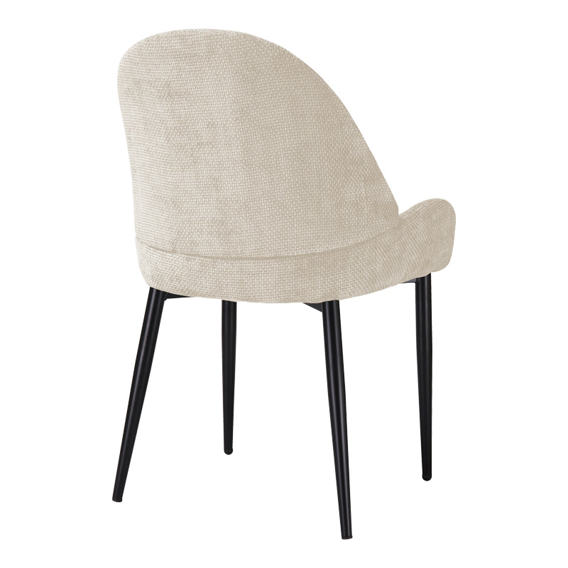 Scaun Finda, Placaj, 59x54x87 cm - Alb