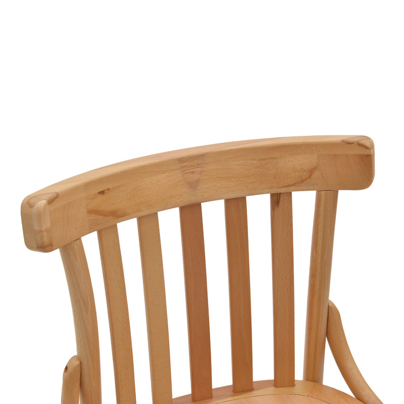 Scaun Flisbie lemn Natural de fag, 46x48x86 cm, foto produs 9