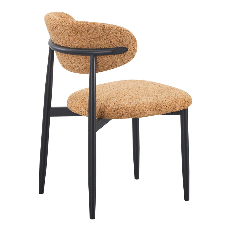 Scaun Folegio, stofa si metal, 50x57x79 cm - Bej