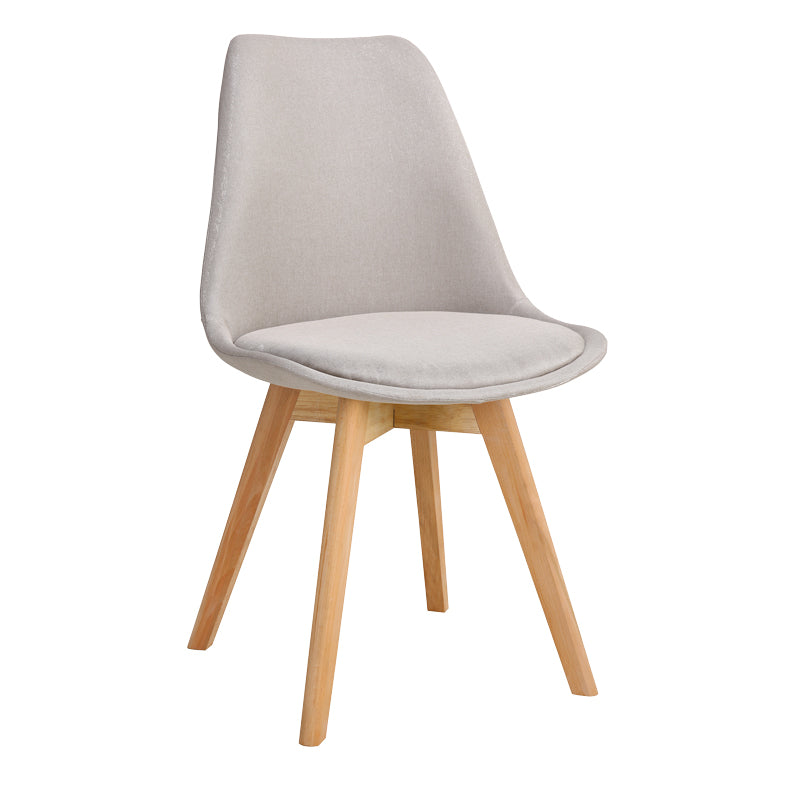 Scaun Gaston bej lemn Natural 56x43x84 cm