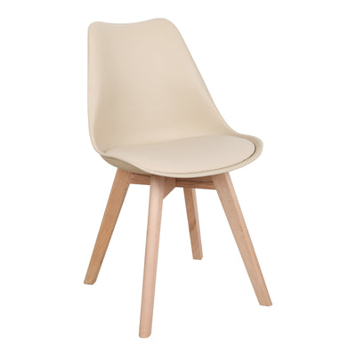 Scaun Gaston, taupe Natural 58x47x85 cm