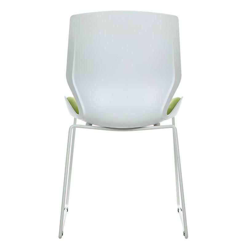 Scaun Genuine alb-Gri, 48x43x88 cm