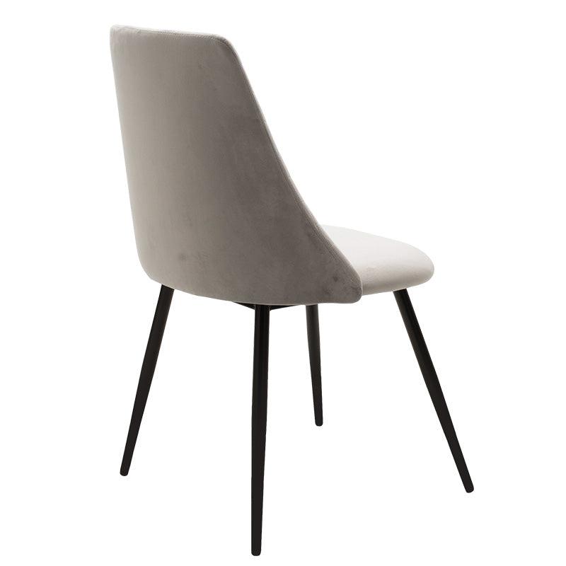 Scaun Giselle, 60x60x90 cm - Gri inchis