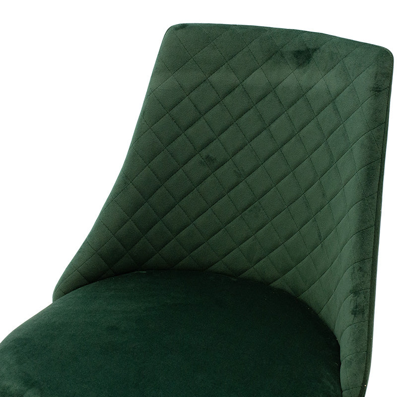 Scaun Giselle, 60x60x90 cm - Verde inchis