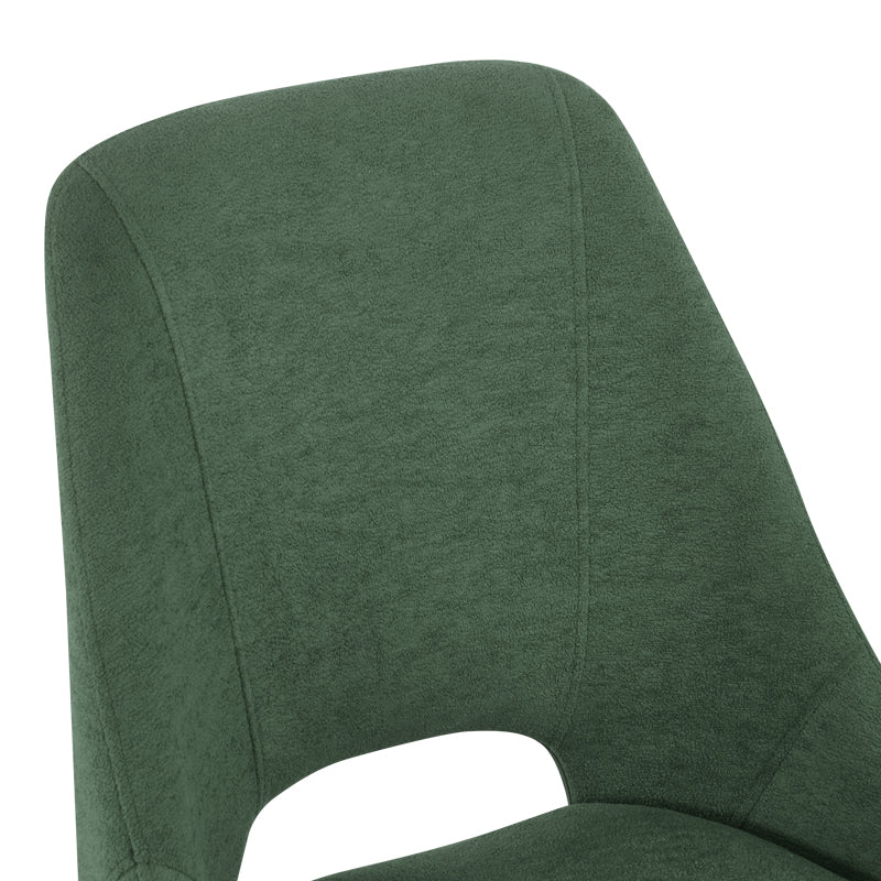Scaun Initiate, verde-negru, 48x57x85 cm