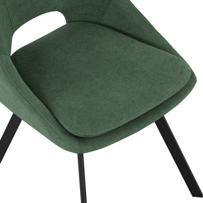 Scaun Initiate, verde-negru, 48x57x85 cm, foto produs 7