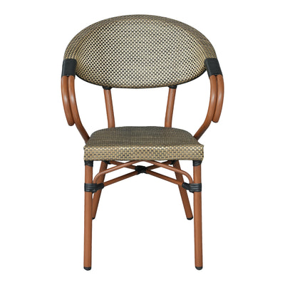Scaun Isaia, Stofa, Nuc, 57x57x83 cm, imagine produs 4