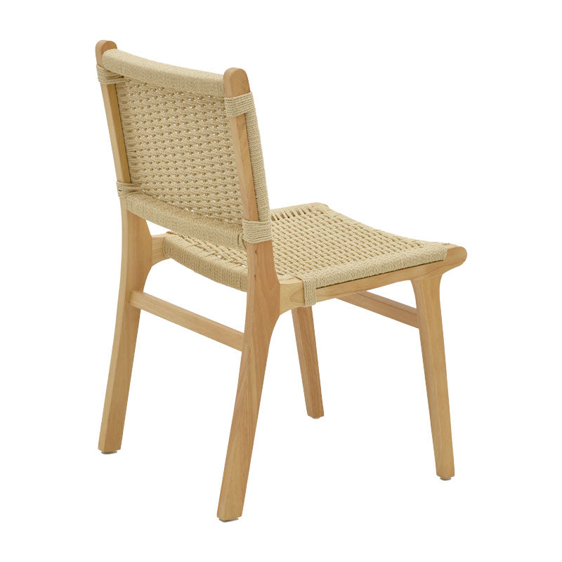 Scaun Julien din si sfoara 61x54x85 cm, Multicolor - Natural, 49x59 cm - Natural