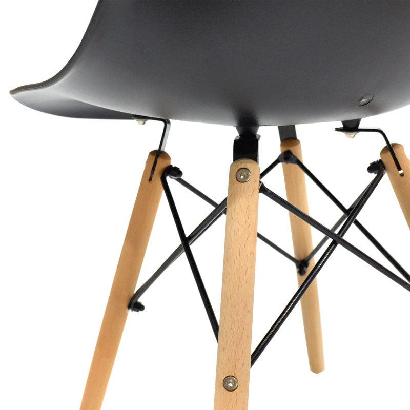 Scaun Julita, 46x50x82 cm - Negru
