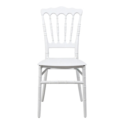 Scaun Napoleon, alb, 38x46x89 cm, perspectiva suplimentara