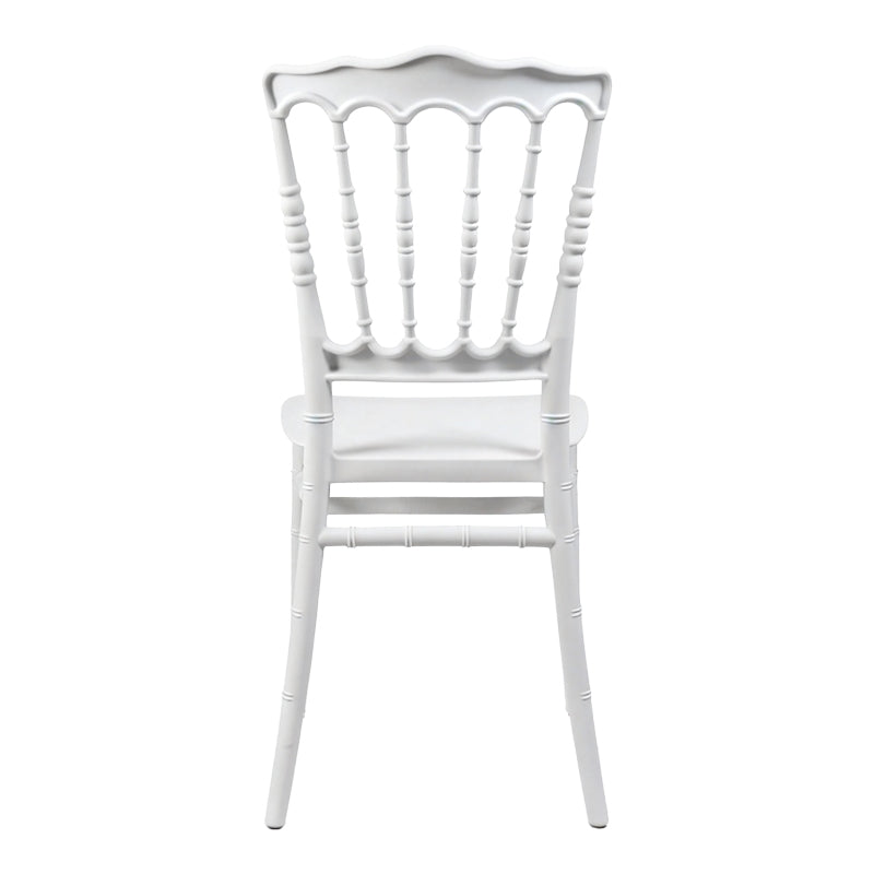 Scaun Napoleon, alb, 38x46x89 cm